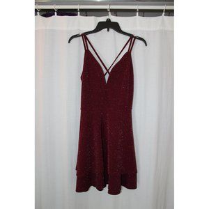 New With Tags Rue21 Party Dress Maroon Size M